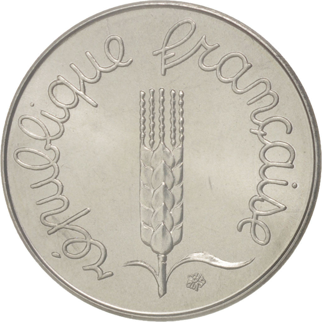 Coin, France, Centime, 1972, MS(65-70), Chrome-Steel, KM:P437, Gadoury:4.P1