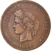 Münze, Frankreich, Cérès, 10 Centimes, 1893, Paris, S, Bronze, KM:815.1