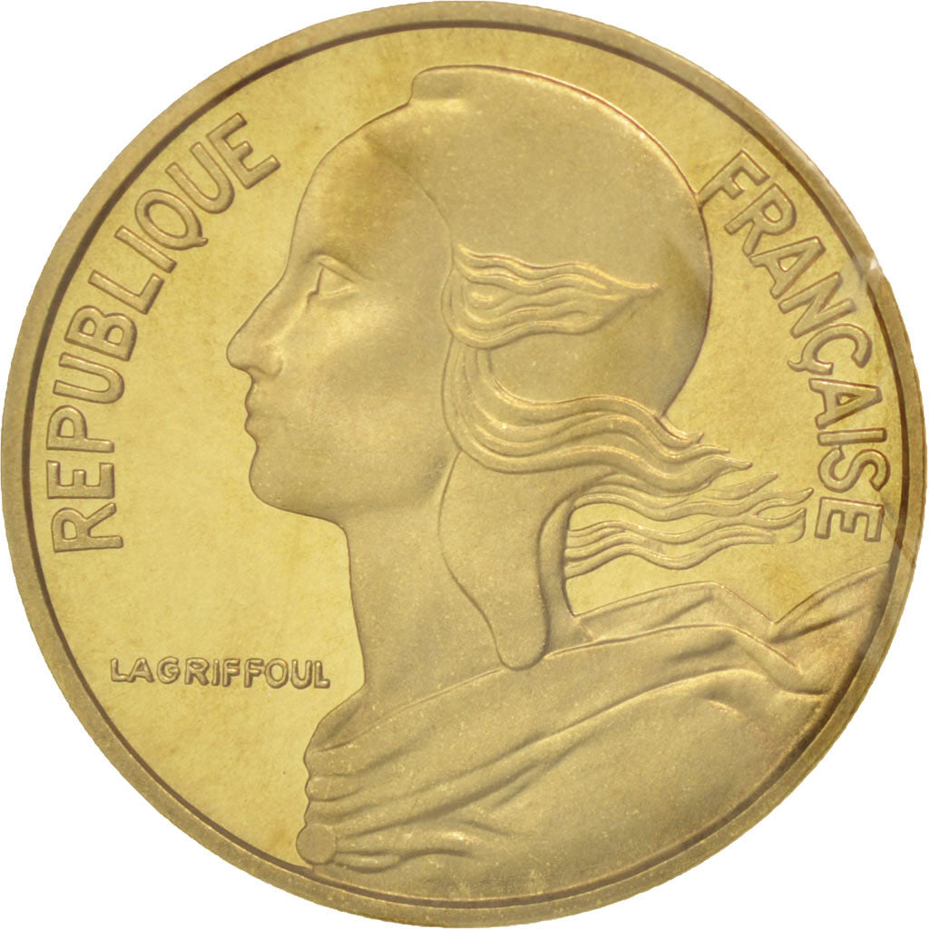 Coin, France, 5 Centimes, 1974, MS(65-70), Aluminum-Bronze, KM:P488