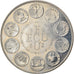 França, Medal, Ecu Europa, Europe Assise, Políticas, Sociedade, Guerra, 1982