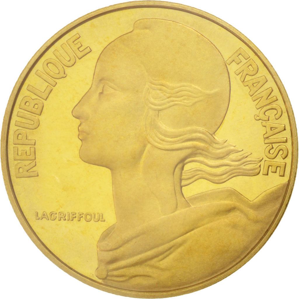 Münze, Frankreich, 20 Centimes, 1974, STGL, Aluminum-Bronze, KM:P494