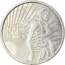 France, 5 Euro, 2008, AU(55-58), Silver, Gadoury:EU287, KM:1534