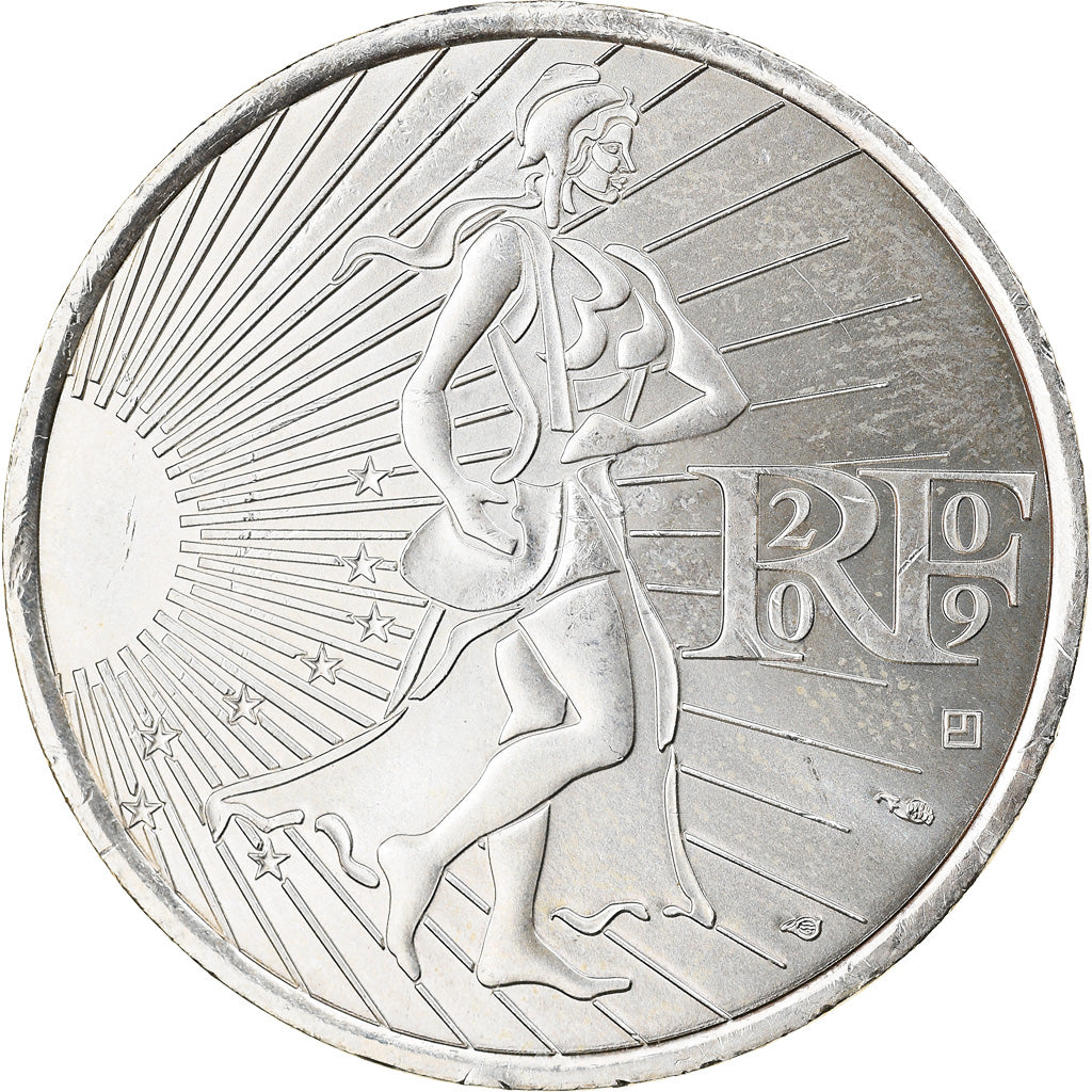 France, 10 Euro, 2009, SUP, Argent, Gadoury:EU337, KM:1580