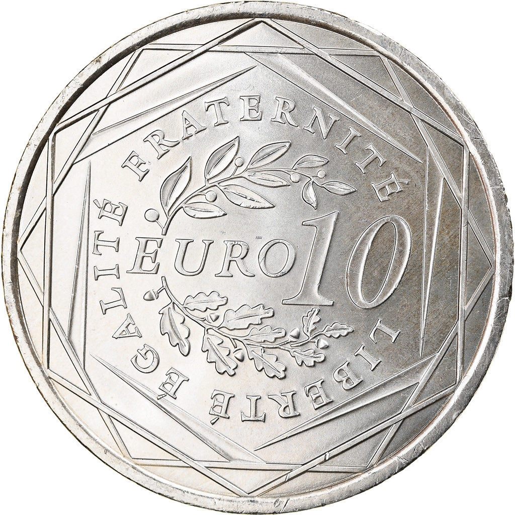 France, 10 Euro, 2009, SUP, Argent, Gadoury:EU337, KM:1580