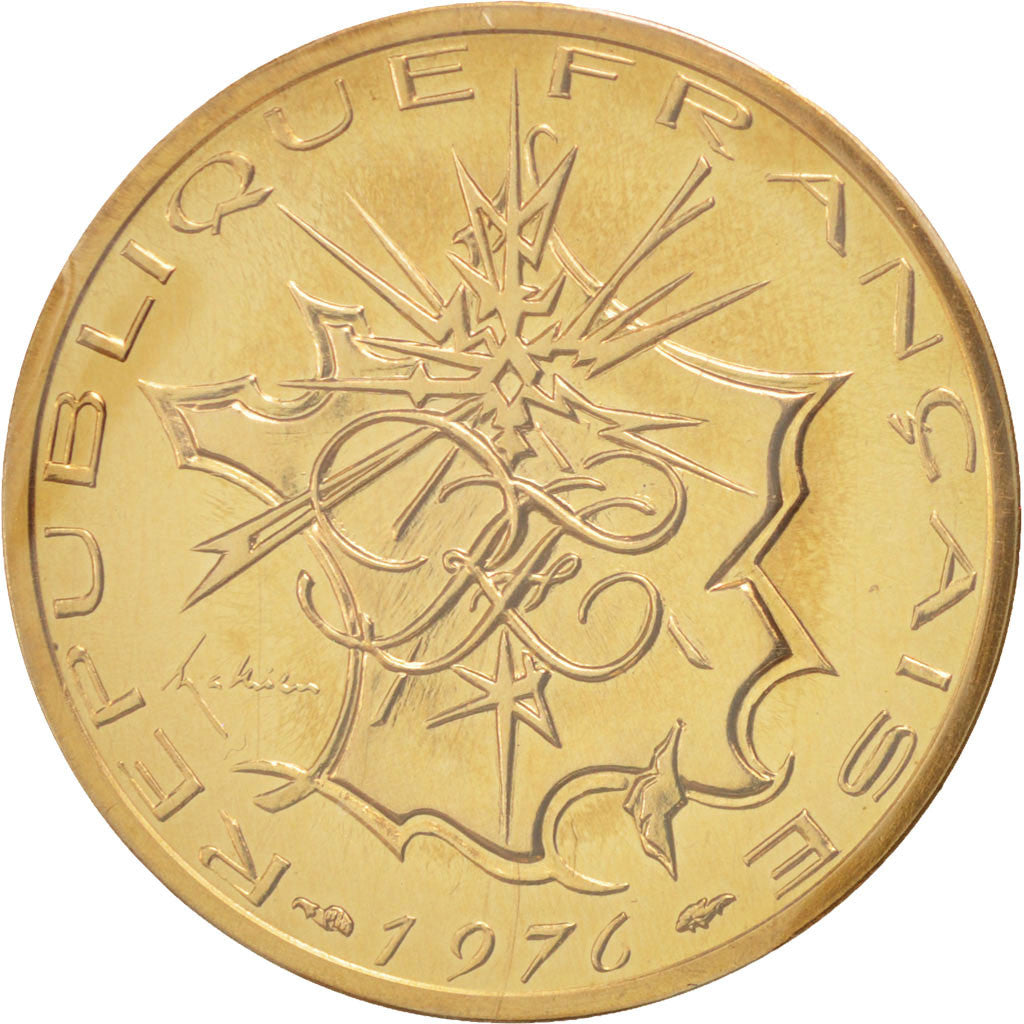 Monnaie, France, 10 Francs, 1976, FDC, Nickel-brass, KM:P560, Gadoury:186.P1