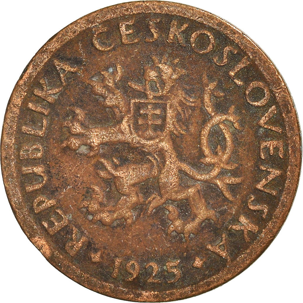 Moneta, Czechosłowacja, 10 Haleru, 1925