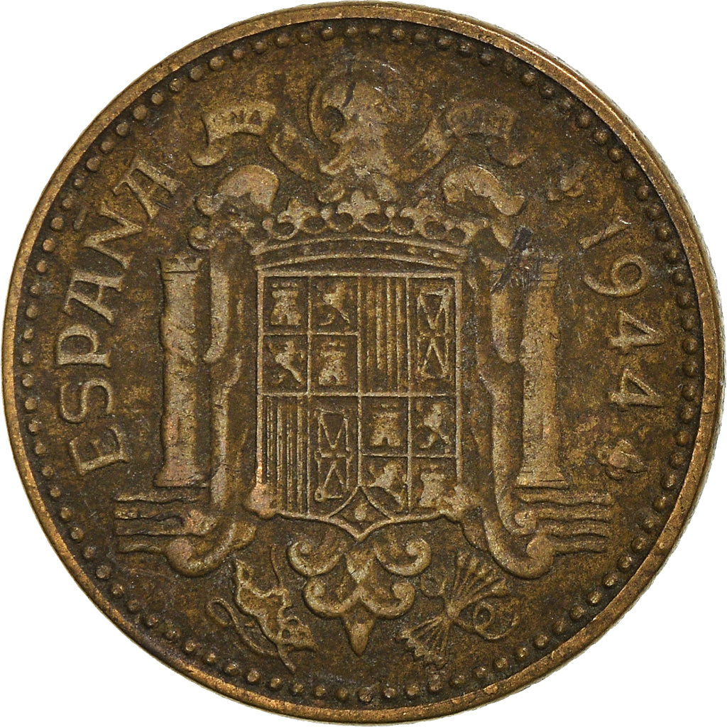 Münze, Spanien, Peseta, 1944