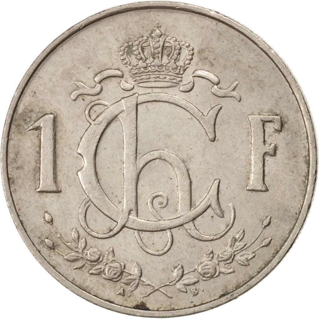 Münze, Luxemburg, Charlotte, Franc, 1964, SS, Copper-nickel, KM:46.2