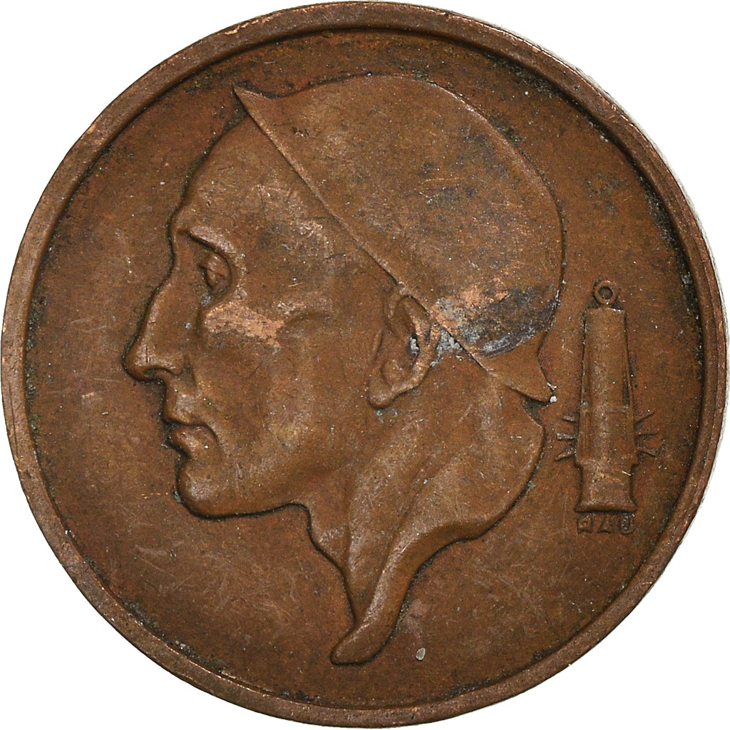 Munten, België, 50 Centimes, 1955