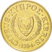 Moneta, Cypr, 10 Cents, 1994, MS(63), Mosiądz niklowy, KM:56.3