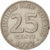 Moneta, TRYNIDAD I TOBAGO, 25 Cents, 1972, EF(40-45), Miedź-Nikiel, KM:4