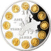 France, Medal, 10 ans de l'Euro, Politics, Society, War, MS(65-70), Copper