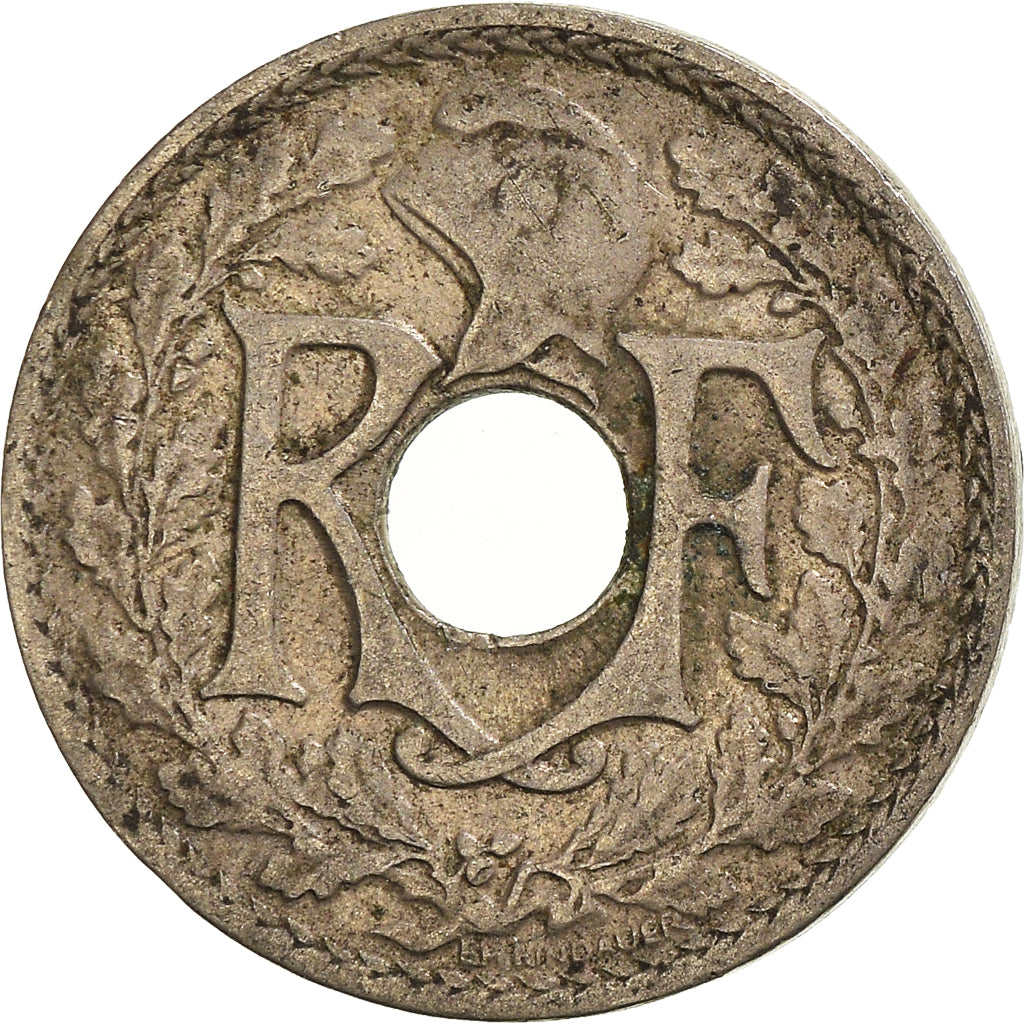 Monnaie, France, 5 Centimes, 1920