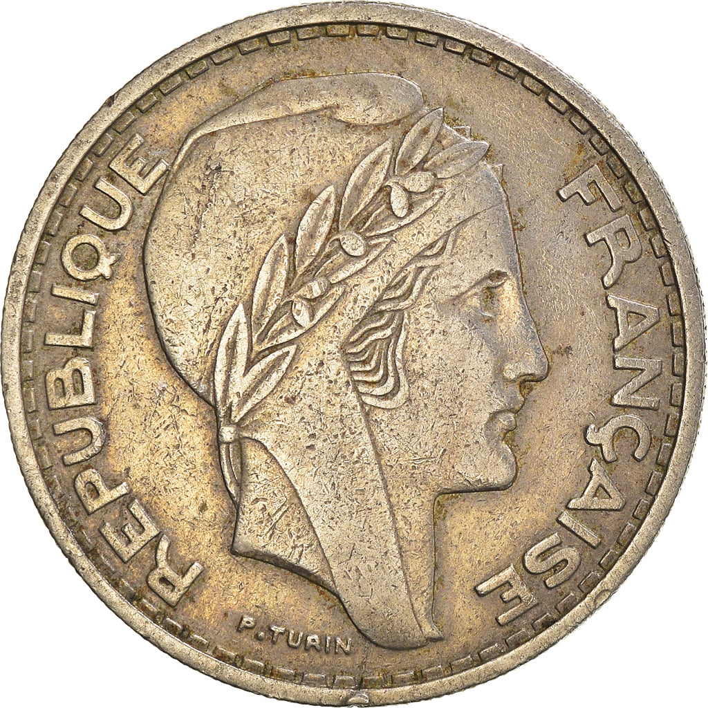 Monnaie, Algérie, 50 Francs, 1949