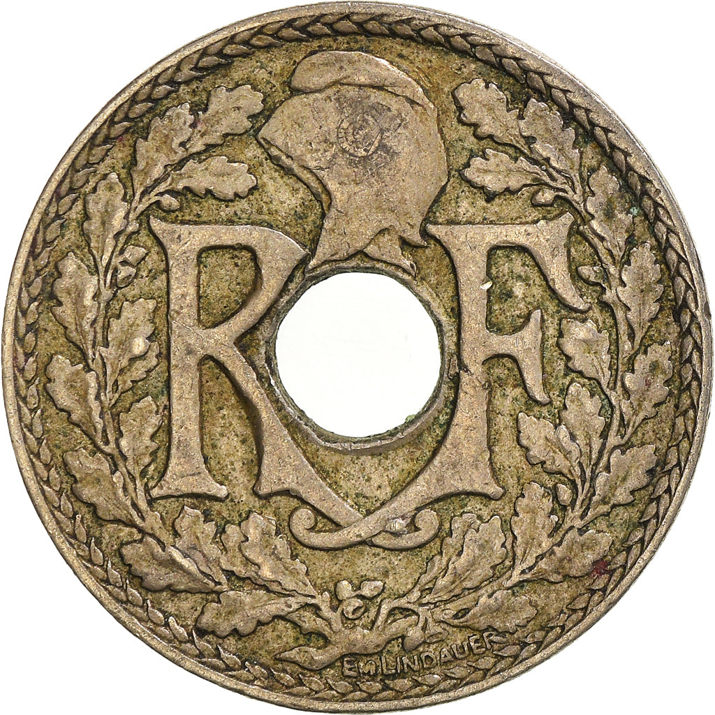 Moneda, Francia, 10 Centimes, 1936