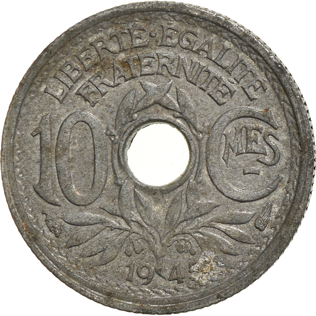 Moneta, Francia, 10 Centimes, 1945