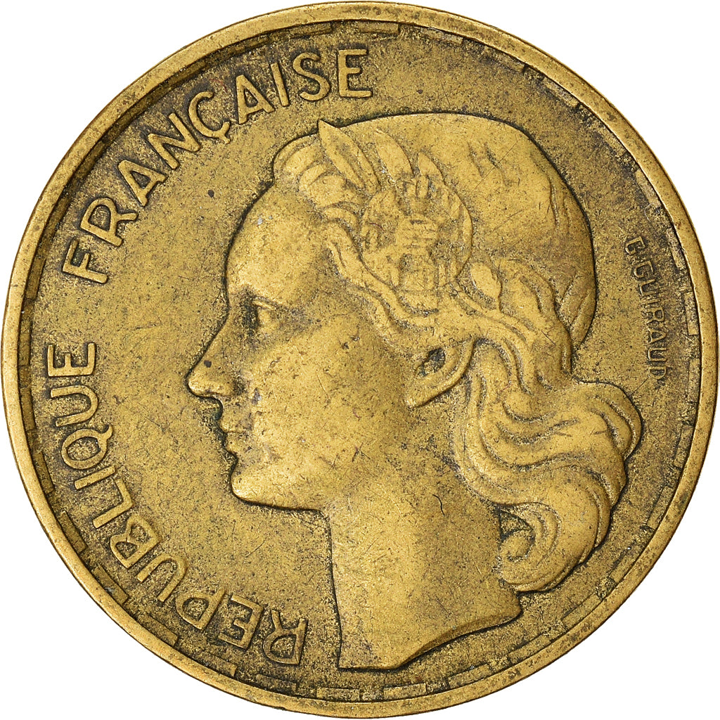 Munten, Frankrijk, 20 Francs, 1953