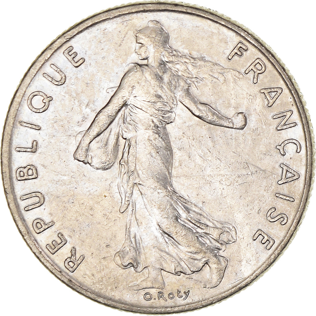 Coin, France, 1/2 Franc, 1978