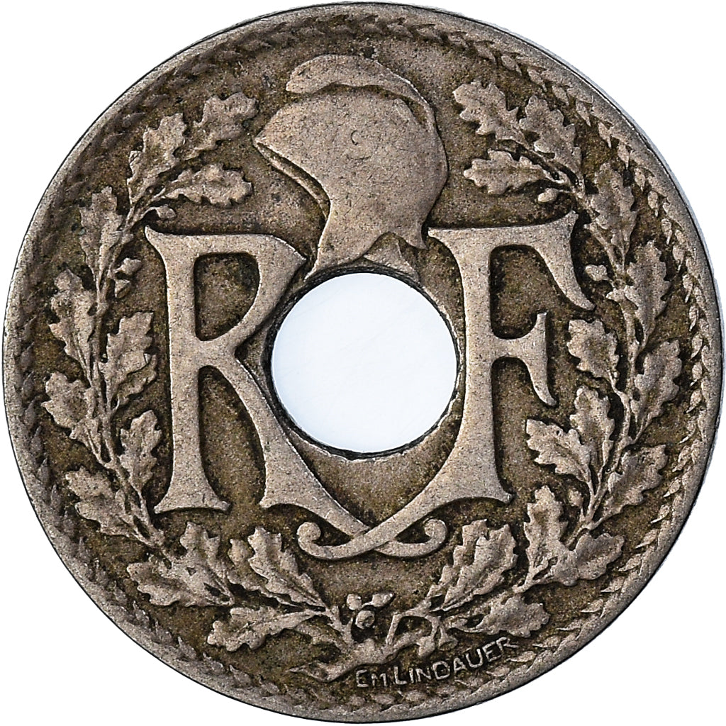 Moneda, Francia, 25 Centimes, 1921
