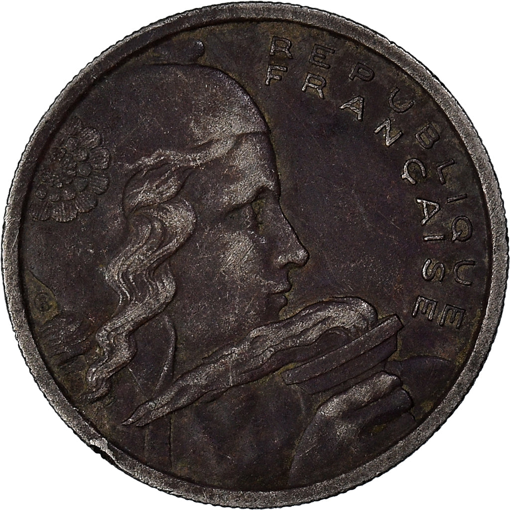 Moeda, França, 100 Francs, 1955