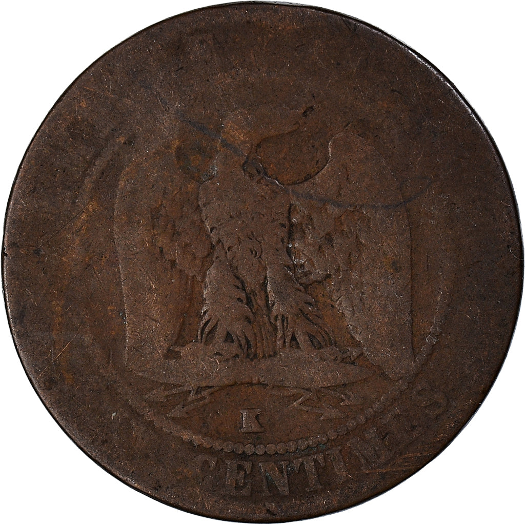 Francia, 10 Centimes, 1864