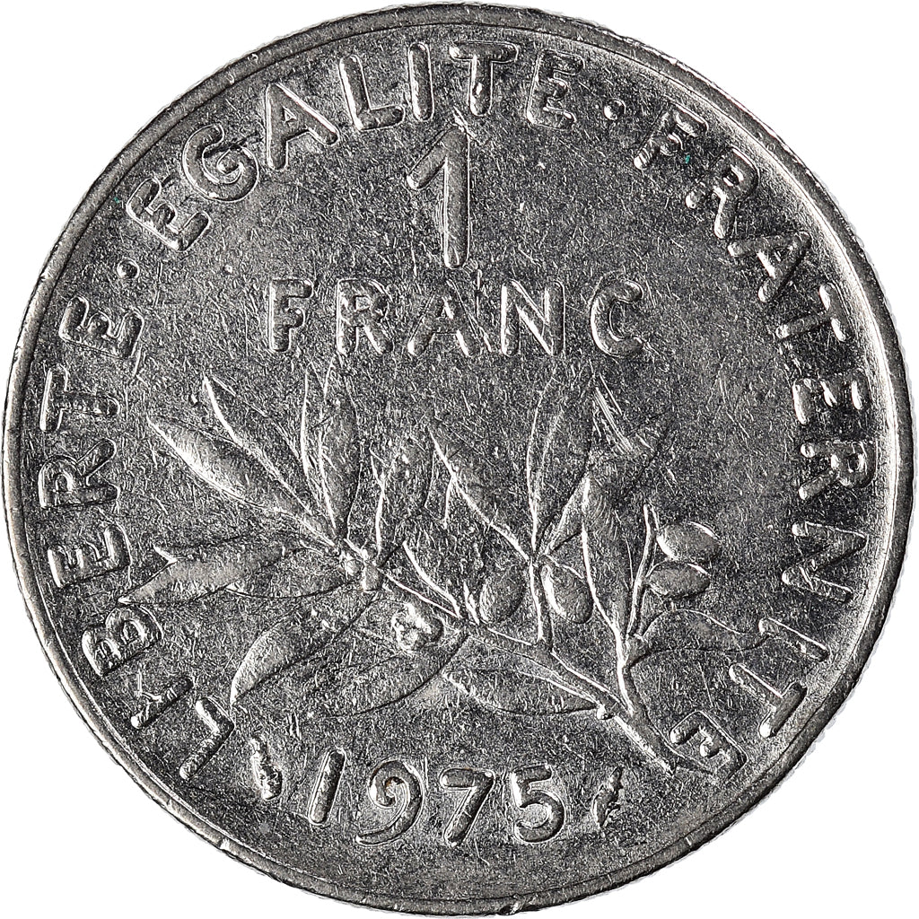 Monnaie, France, Franc, 1975