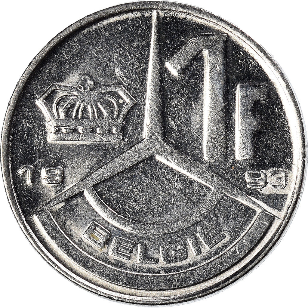 Münze, Belgien, Franc, 1993