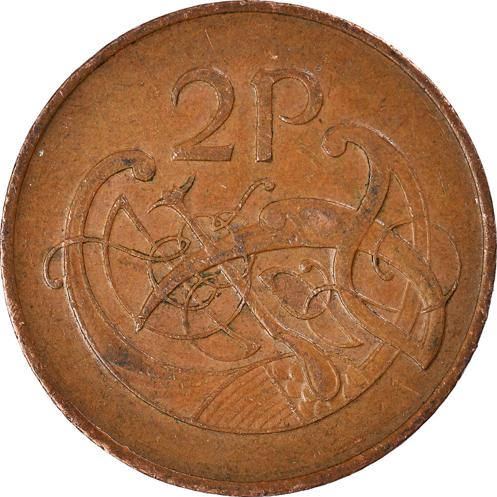 Moneda, REPÚBLICA DE IRLANDA, 2 Pence, 1982