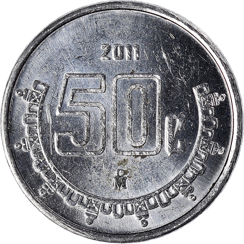 Moneta, Mexico, 50 Centavos, 2011