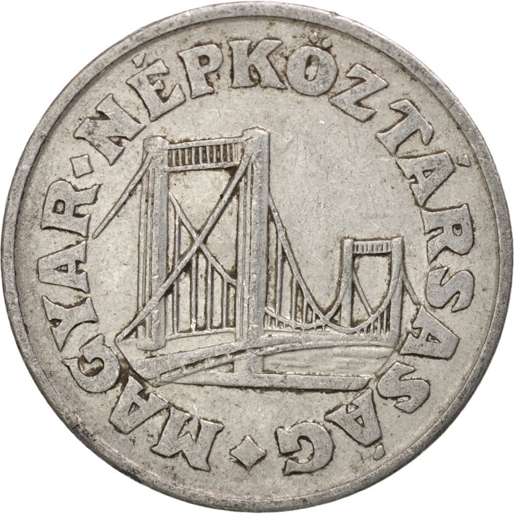 Münze, Ungarn, 50 Fillér, 1969, SS, Aluminium, KM:574