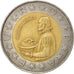 Coin, Portugal, 100 Escudos, 1990, EF(40-45), Bi-Metallic, KM:645.1