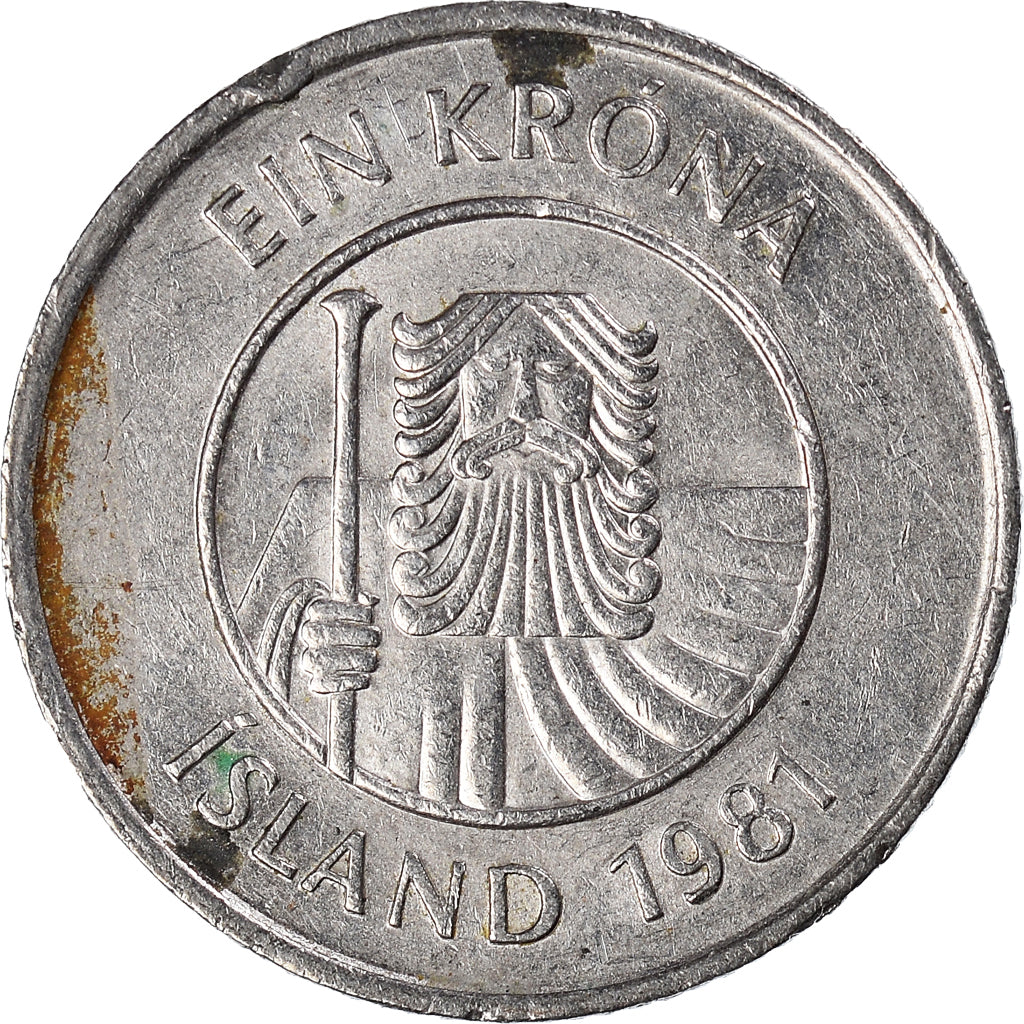 Munten, IJsland, Krona, 1981
