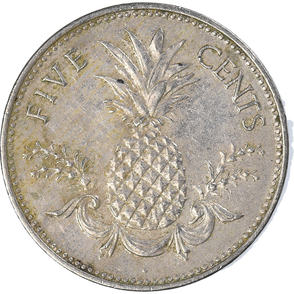Monnaie, Bahamas, 5 Cents, 2005