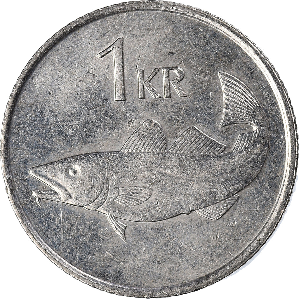 Moneta, Islandia, Krona, 1987