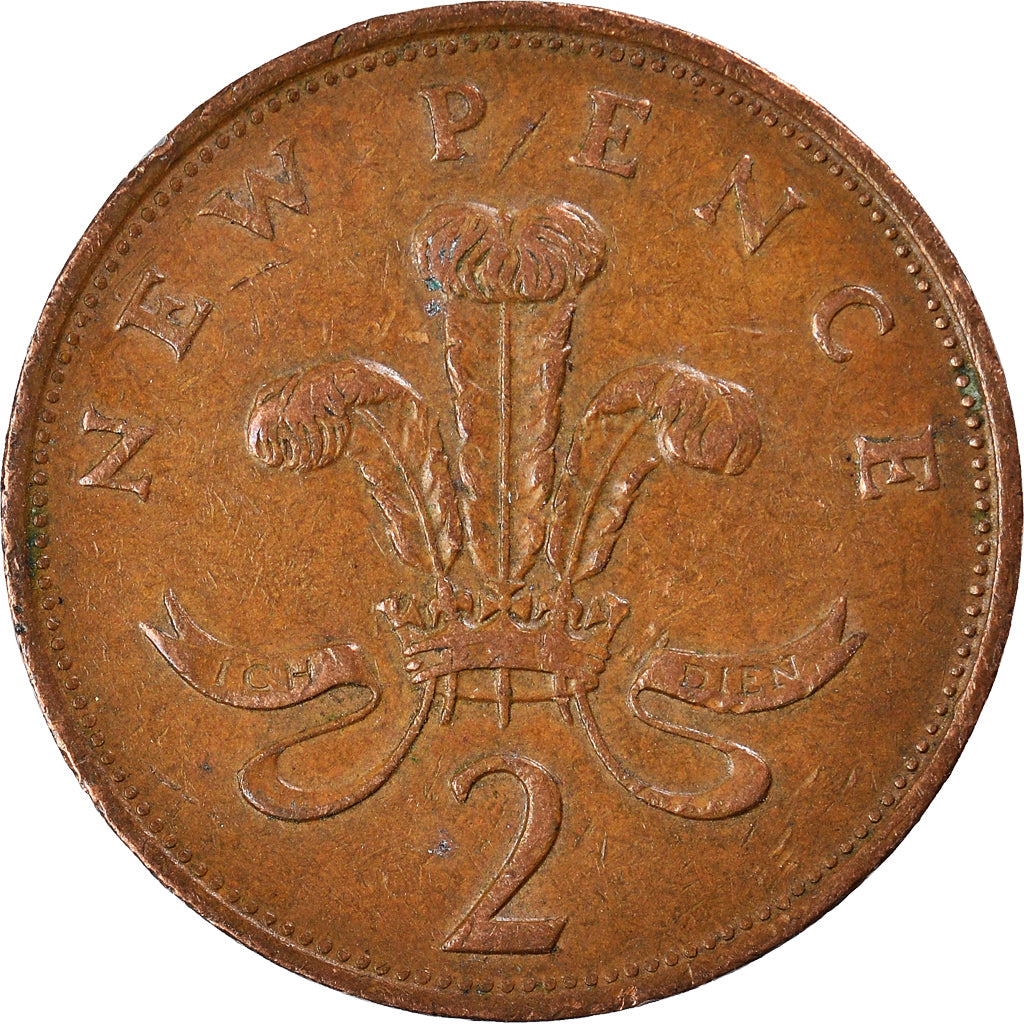 Munten, Groot Bretagne, 2 New Pence, 1981