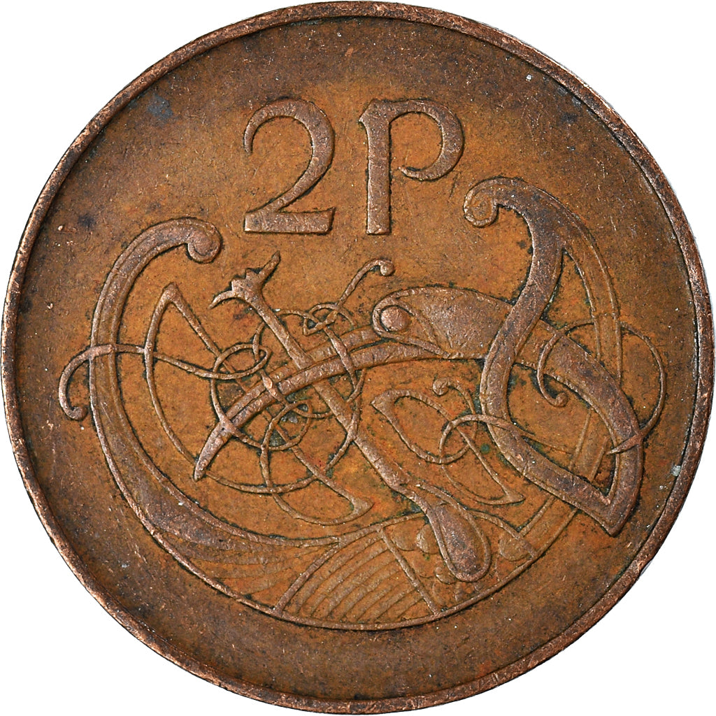 Moneda, REPÚBLICA DE IRLANDA, 2 Pence, 1971