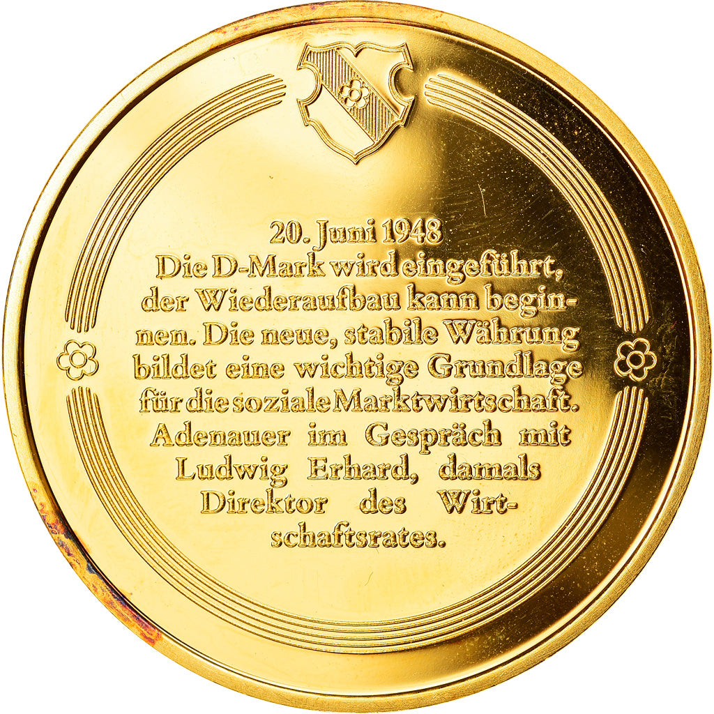 Alemanha, Medal, Währungsreform der Erste Schritt zur Stabilität, Politics