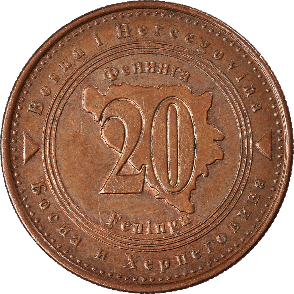 Monnaie, Bosnie-Herzégovine, 20 Feninga, 2007