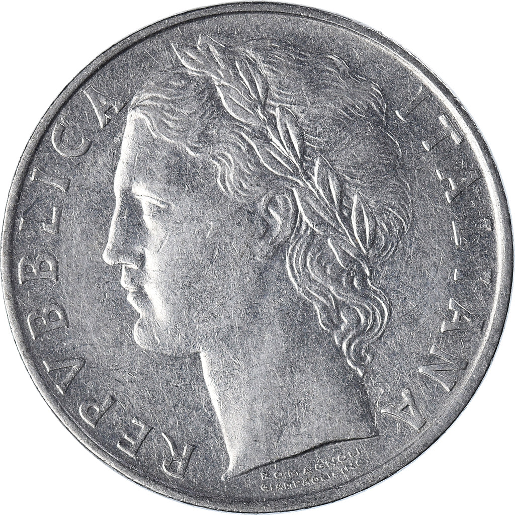 Moneda, Italia, 100 Lire, 1960