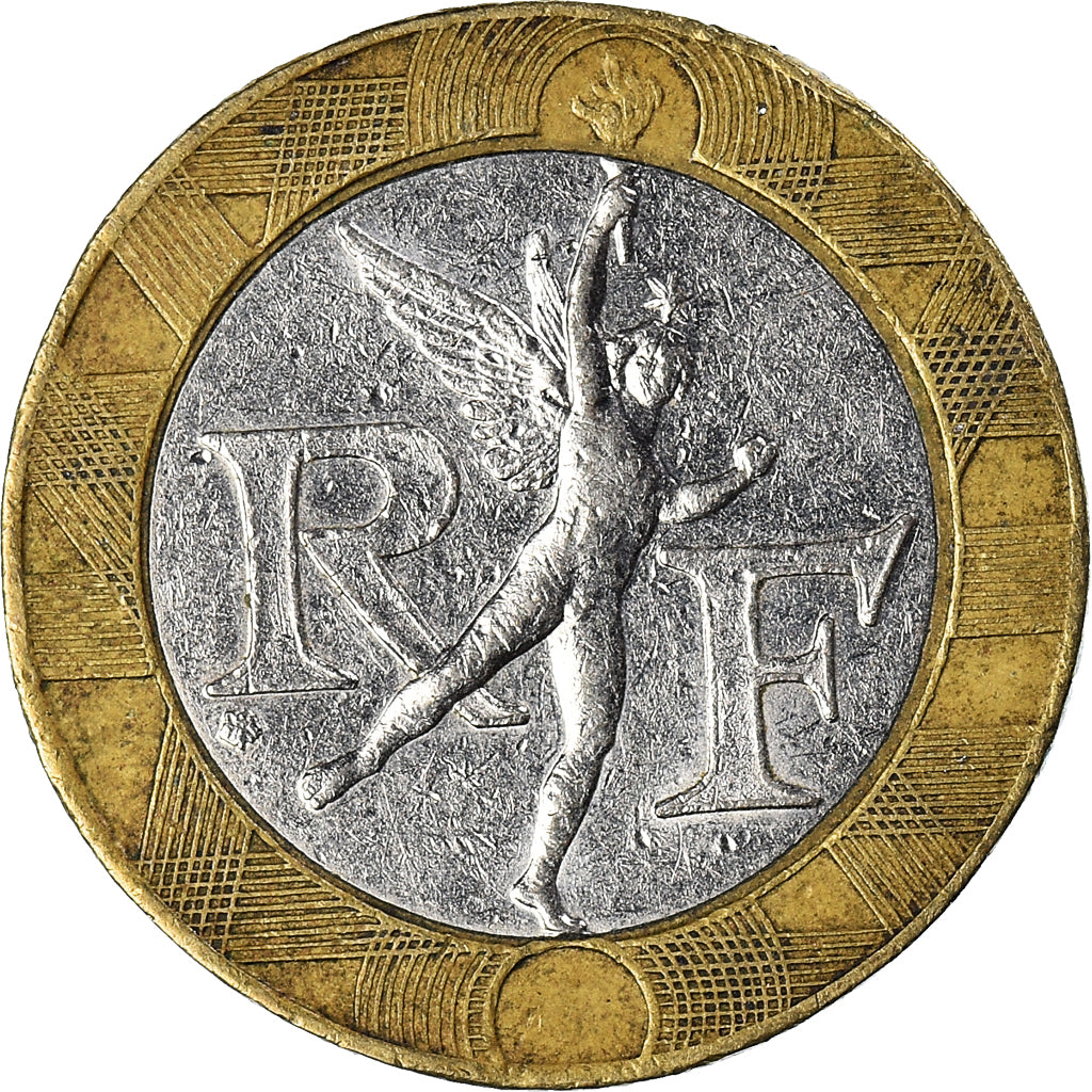 Moneda, Francia, 10 Francs, 1991