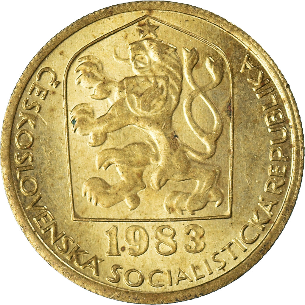 Moneda, Checoslovaquia, 20 Haleru, 1983