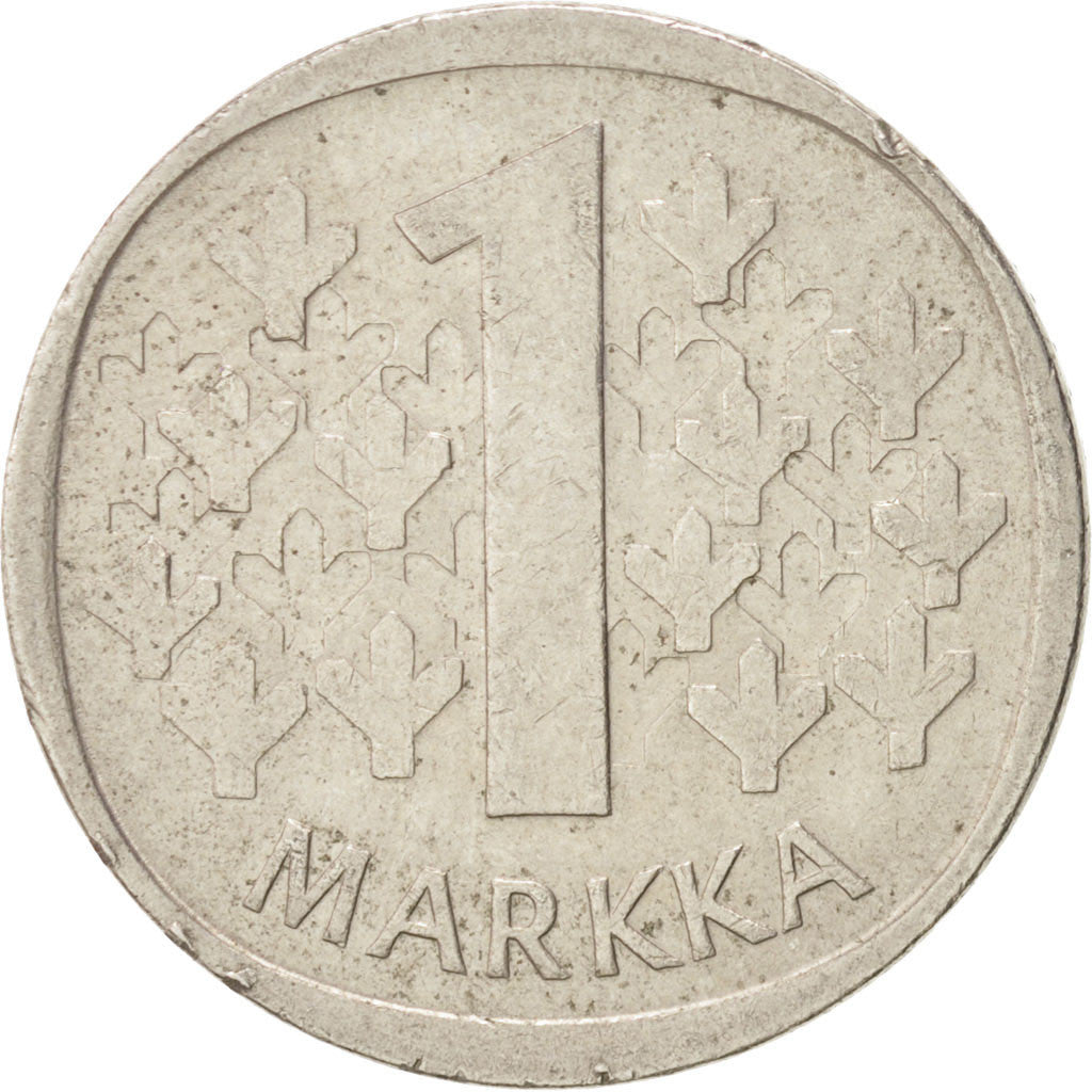 Coin, Finland, Markka, 1972, EF(40-45), Copper-nickel, KM:49a