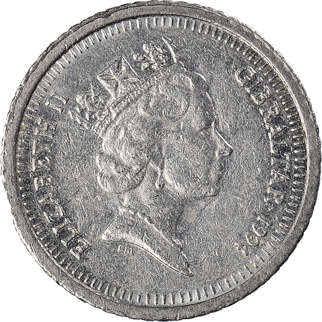 Monnaie, Gibraltar, 5 Pence, 1994