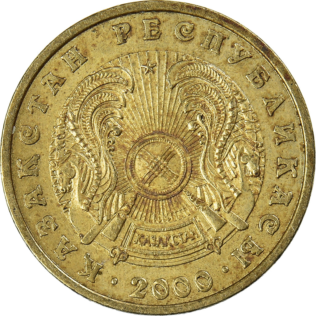 Moeda, Cazaquistão, 10 Tenge, 2000