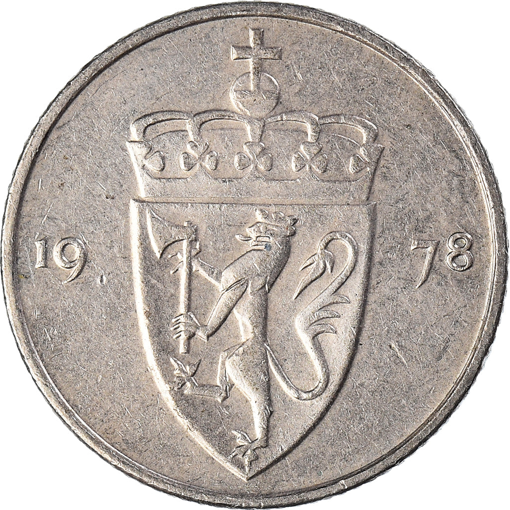 Moneta, Norvegia, 5 Öre, 1978