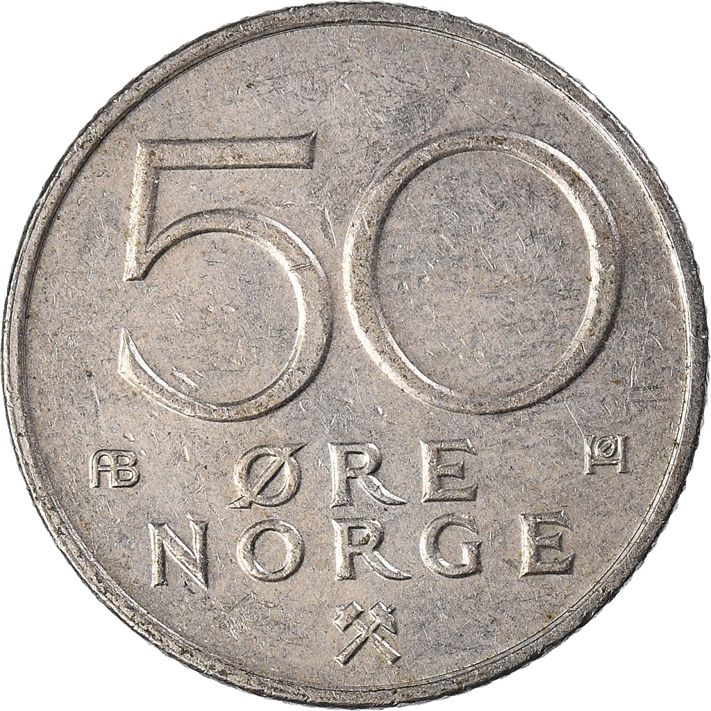 Moneta, Norvegia, 5 Öre, 1978