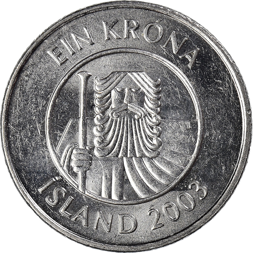 Coin, Iceland, Krona, 2003