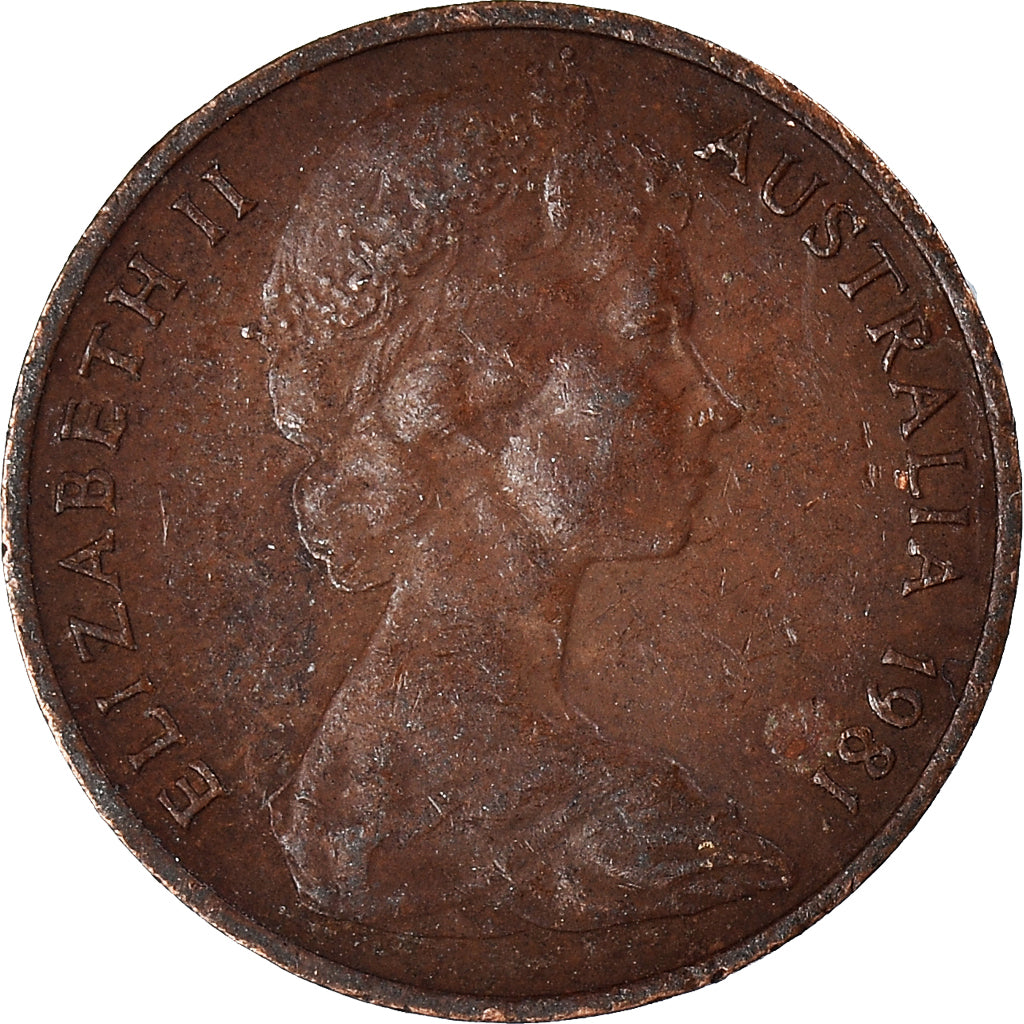 Moneta, Australia, Cent, 1981