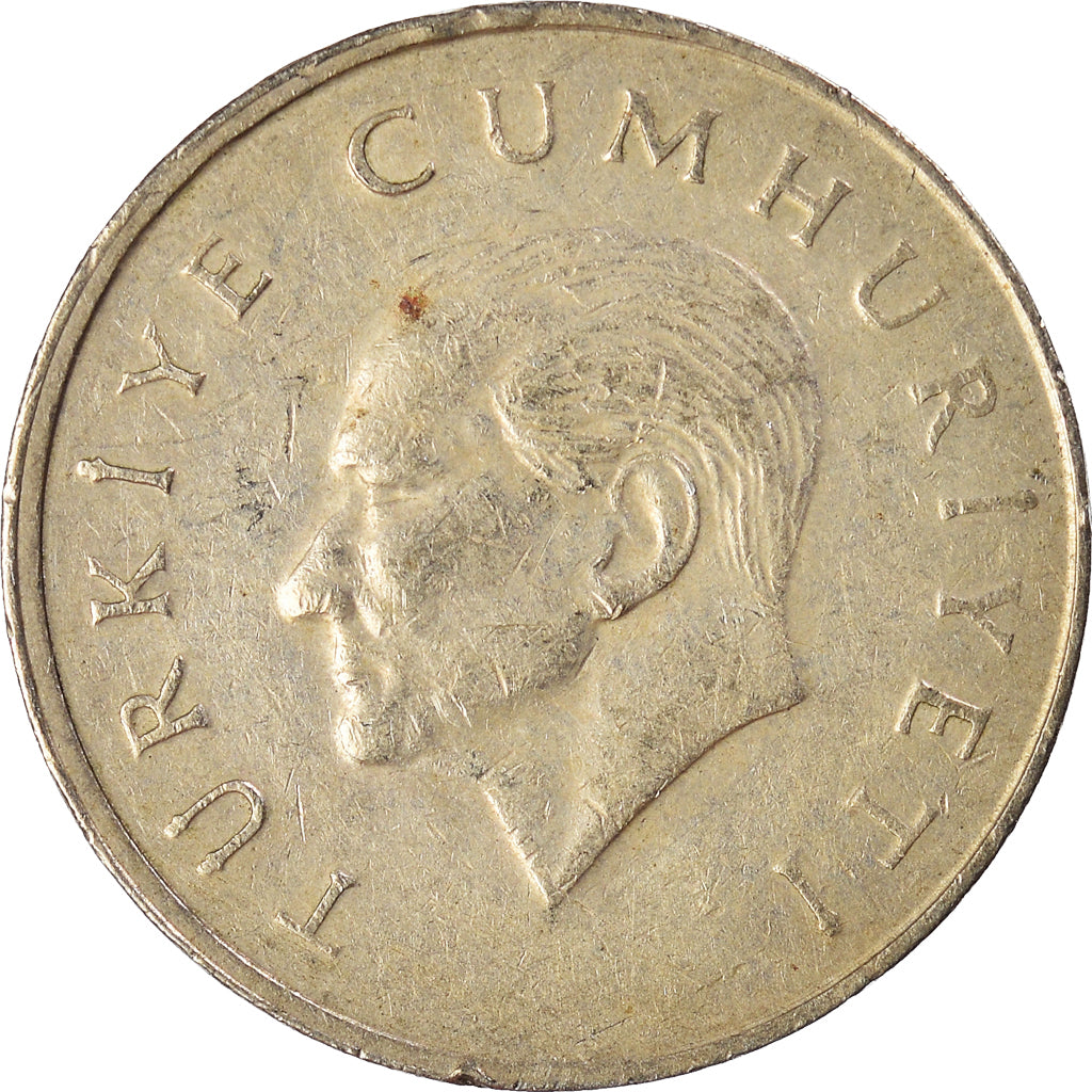 Moeda, Turquia, 25000 Lira, 25 Bin Lira, 1996