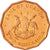 Moneta, Uganda, 2 Shillings, 1987, MS(63), Miedź platerowana stalą, KM:28